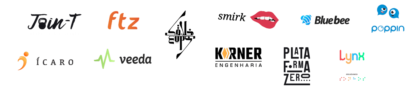 Brands and products given life to: Bitcapital, Bluebee, Ícaro, Join-T, Korner, Lynx, Spaces, Z Money